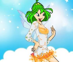 Winx Bloom Fairy Dress Up Game