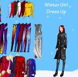 Winter Girl Dress Up Game