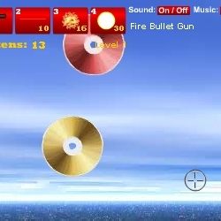 CD Burner Shooter Game