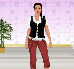 Angelina Jolie Dressup Game