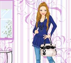 Katie Dress Up Game