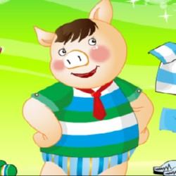 Cute Porky Pig Game