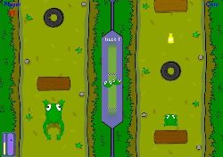 Frog Race Game