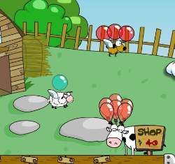 Barnyard Balloon Game