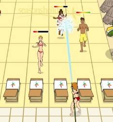 Sunbed Invaders Game