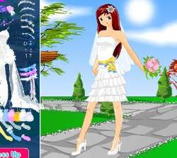 Play wedding dress up games