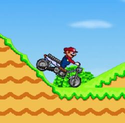 Super Mario Moto Game
