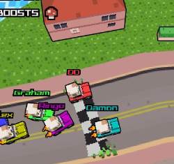 Big Pixel Racing Game