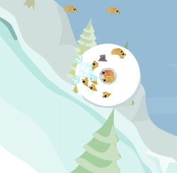 Snow Lemmings Game