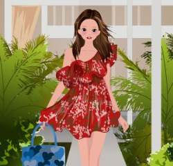 Flower Dress Up Game