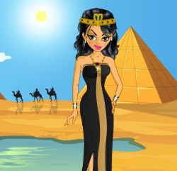 Egyptian Girl Dress Up Game