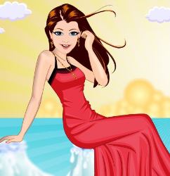 Ice Lilly Dress Up Game