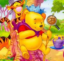 Hidden Numbers - Winnie the Pooh Game