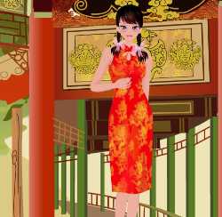 Chinese Costume Dress Up Game