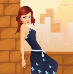 Carol Girl Dress Up Game