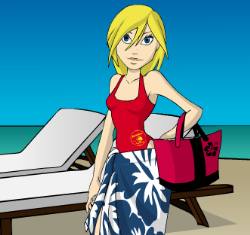 Beach Dress Up Game