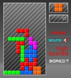 Retro Blocks Game