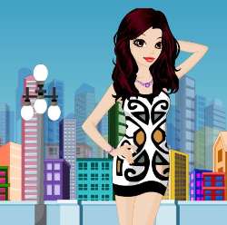 Charm Girl Dress Up Game