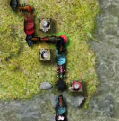 Scorched Land Defence Game