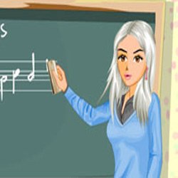 Music Teacher Fashion Styling Game