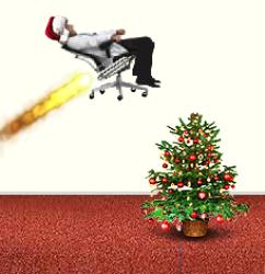 Rocket Man Christmas Edition Game