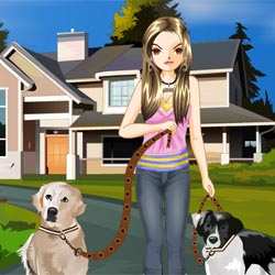 The Pretty Dog Walker Game