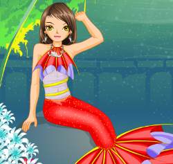 Mermaid Dress Up And Styling Game