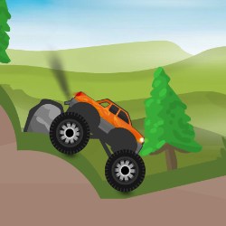 Hill Truck Trials Game