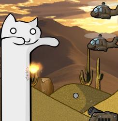 Catnarok 2 : Longcat rampage Game