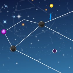 Constellations Bouncing Game