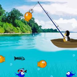 Fishing Penguin Game