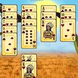 Chief Eagle Solitaire Game