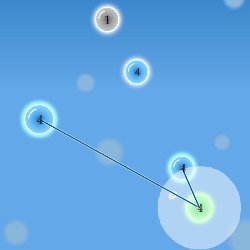 Bubble Domination Game