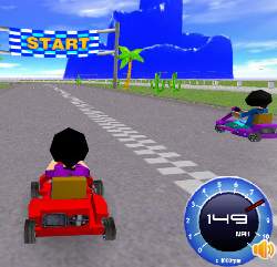 Super Kart 3D Game