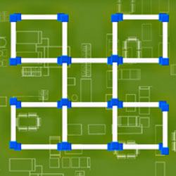 Square Pipes Game