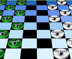 Koala Checkers Game