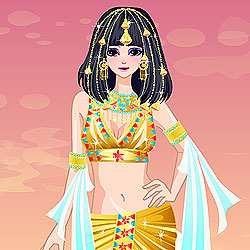 Egyptian Empress Dress Up Game