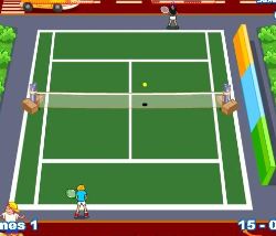 Twisted Tennis Game