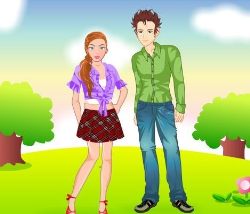 Couple Dress Up Game