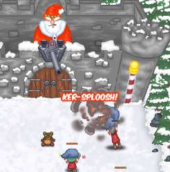 Santa’s Castle Defense Game