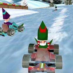 Christmas Elf Race 3D Game