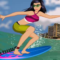 Beach Surf Dress Up Game