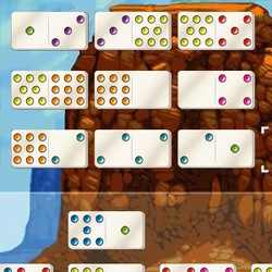 Mexican Train Dominoes Gold Game