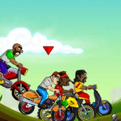 Urban Bike Race Game