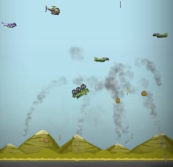 Indestructo Tank Launch Game