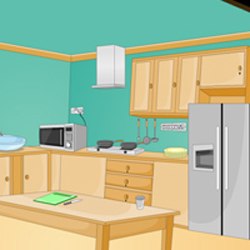 Cutaway Kitchen Escape Game