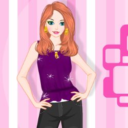 Kayla Fashion Dress Up Game