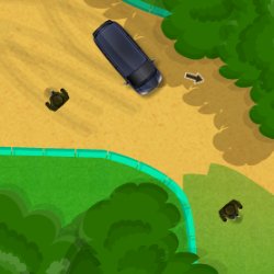 Camping Forest Parking Game