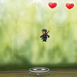 Bouncing Ninja Game