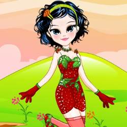Strawberry Girl Dress Up Game